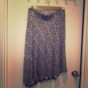 Floral patterned skirt